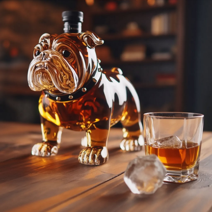 Bottiglia di design - Edizione Bulldog