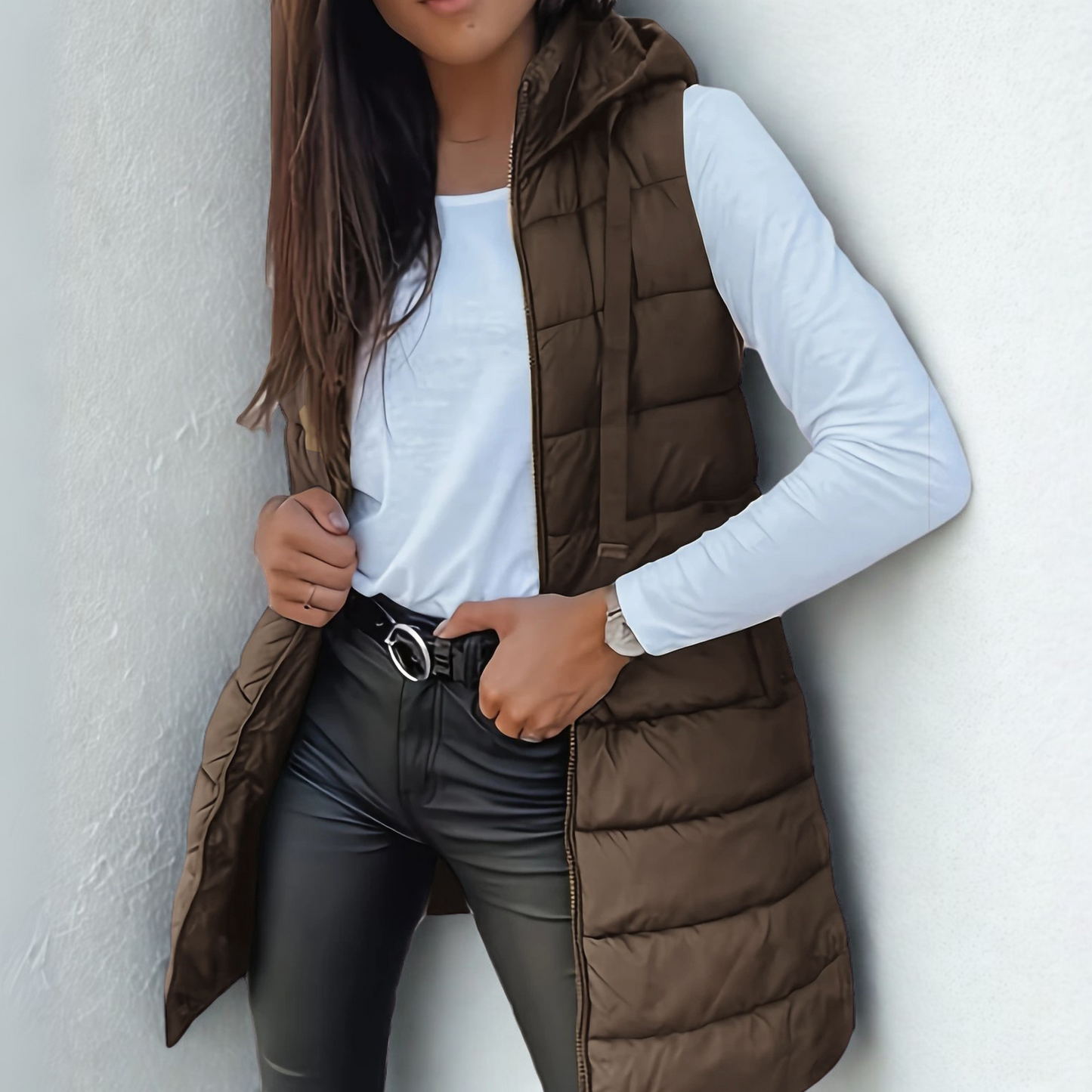 Edith™ | Sleeveless Puffer Vest