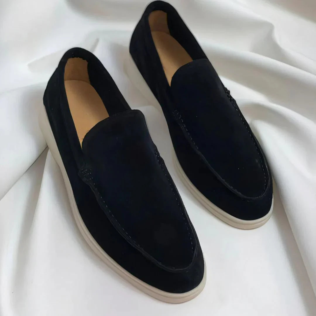 Givalli™ | Eleganta loafers i mocka