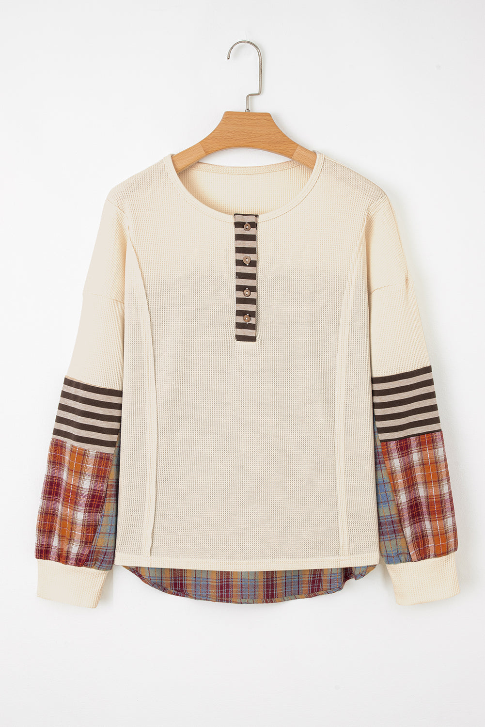 Harper™ – Patchwork Waffle Pullover