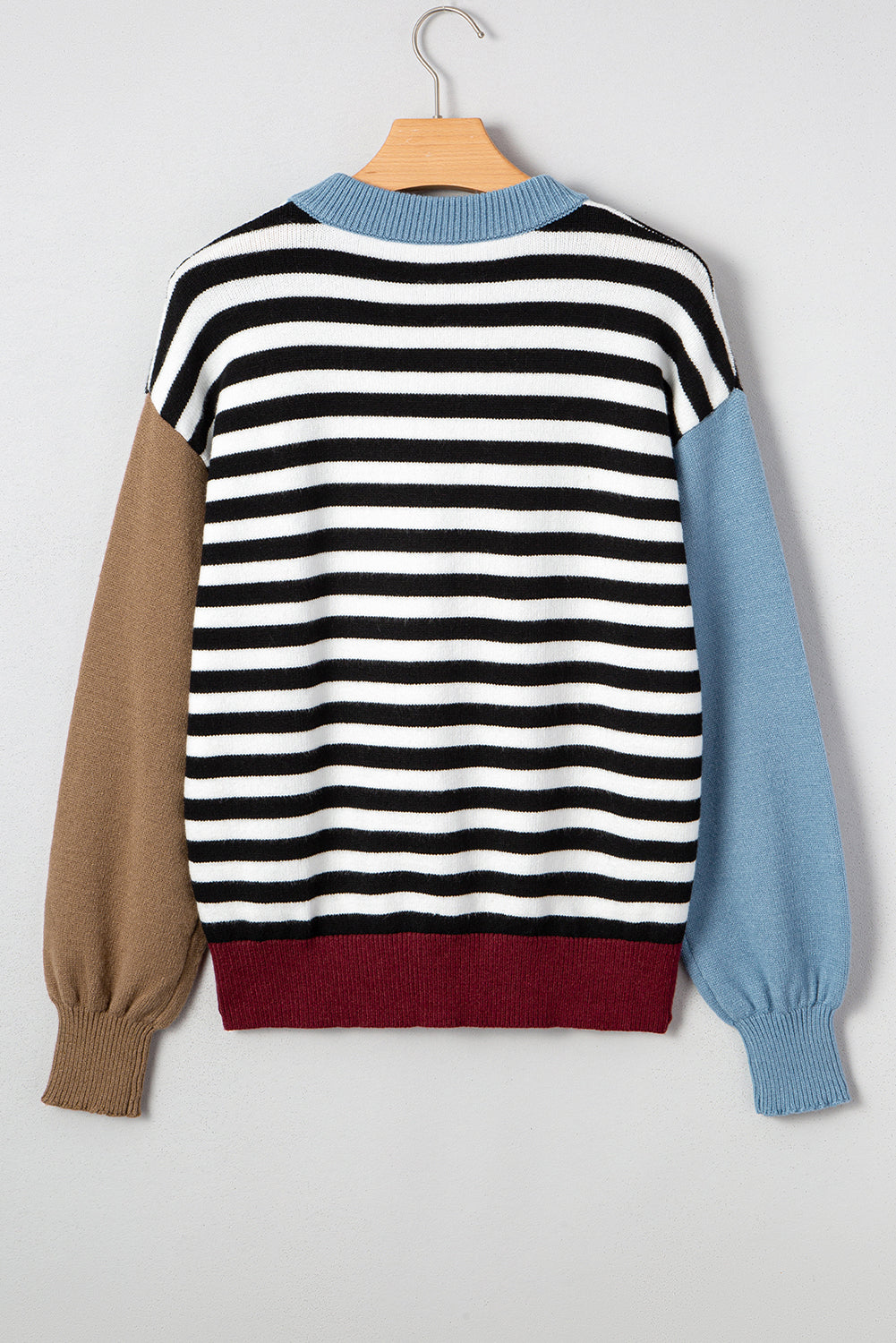 Ridge™ – Blocked Stripe Knit Sweater