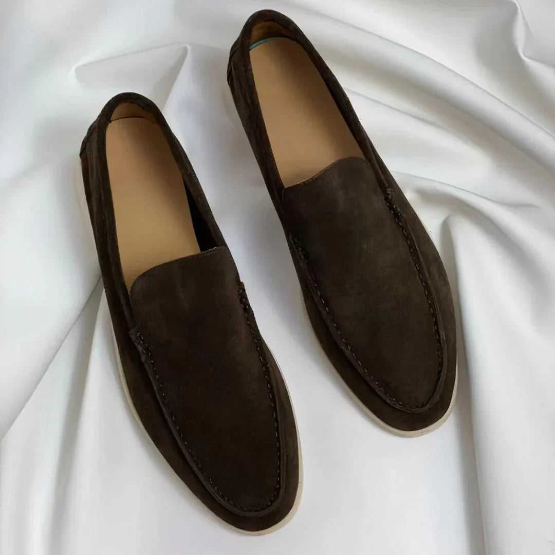 Givalli™ | Eleganta loafers i mocka
