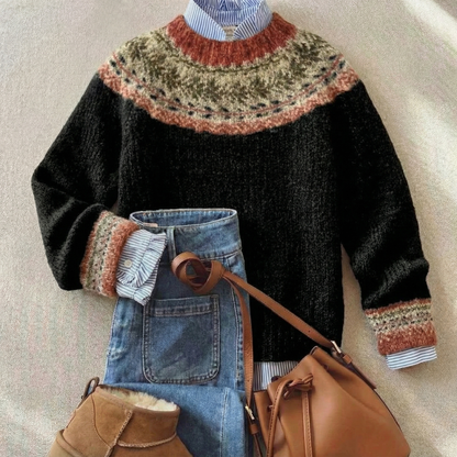 Eleanor™ | Heritage Nordic Knit Sweater