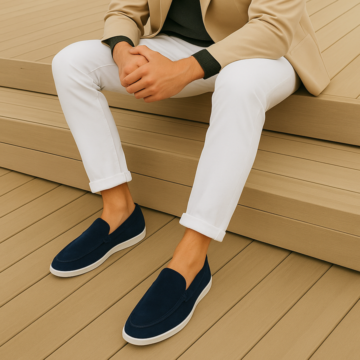 Givalli™ | Eleganta loafers i mocka