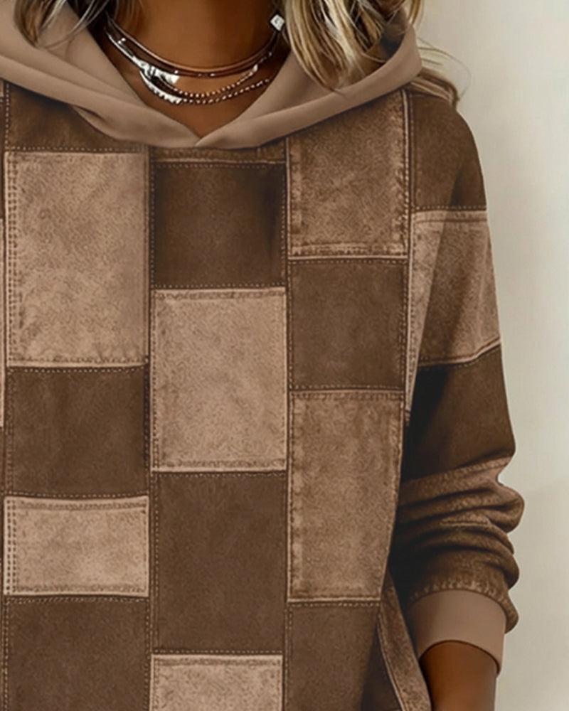 Avery™ | Checkered Hoodie