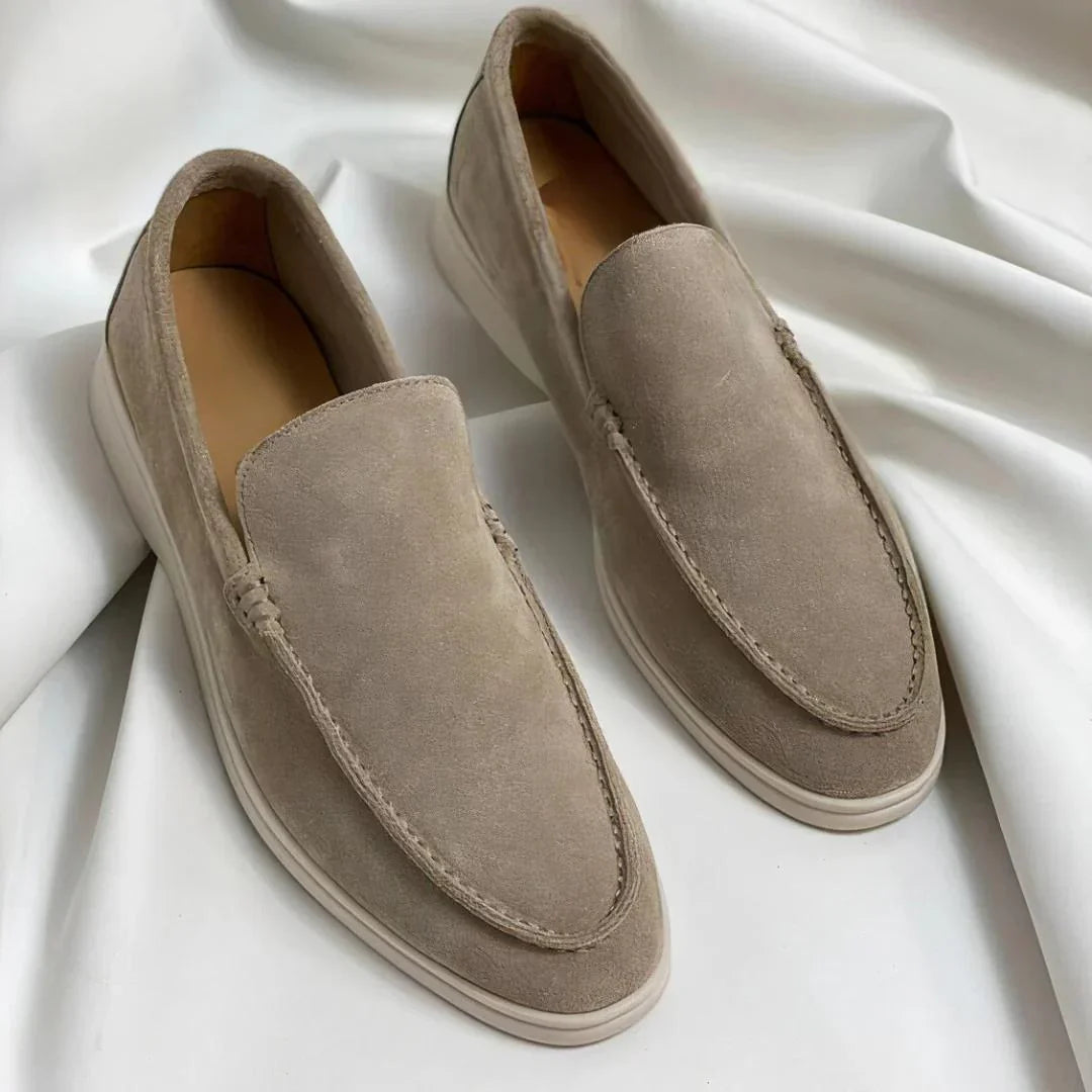 Givalli™ | Eleganta loafers i mocka