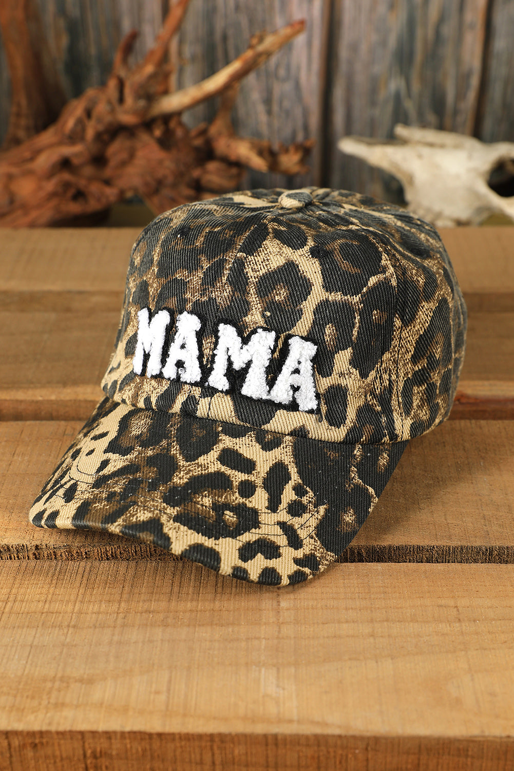 Mama Cap leopardmönster