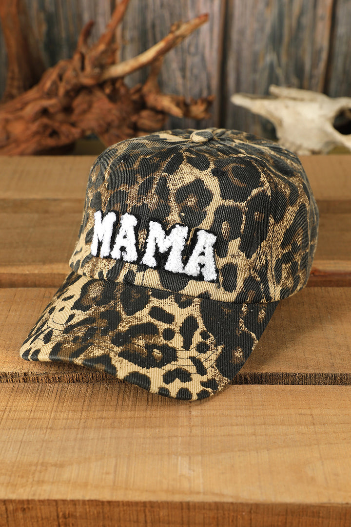 Mama Cap leopardmönster