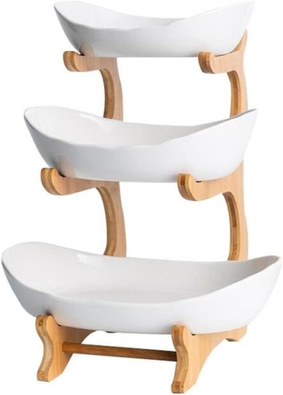 Modern flerlagrad fruktskål