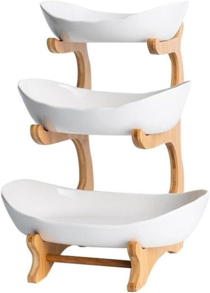 Modern flerlagrad fruktskål