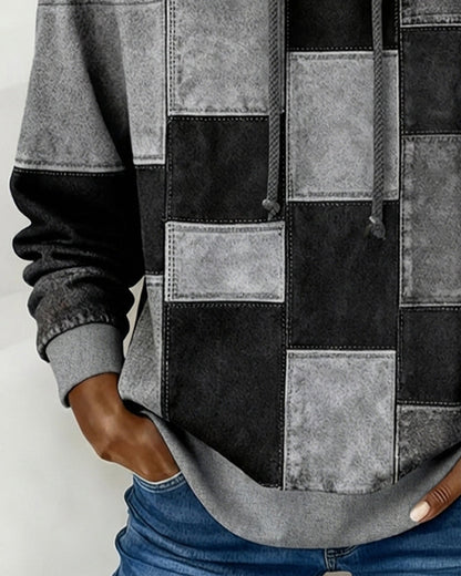 Avery™ | Checkered Hoodie