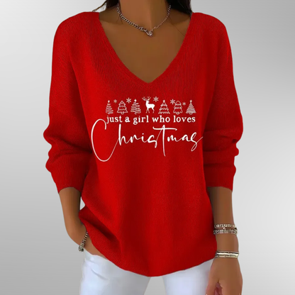 Janine™ | Christmas Sweatshirt