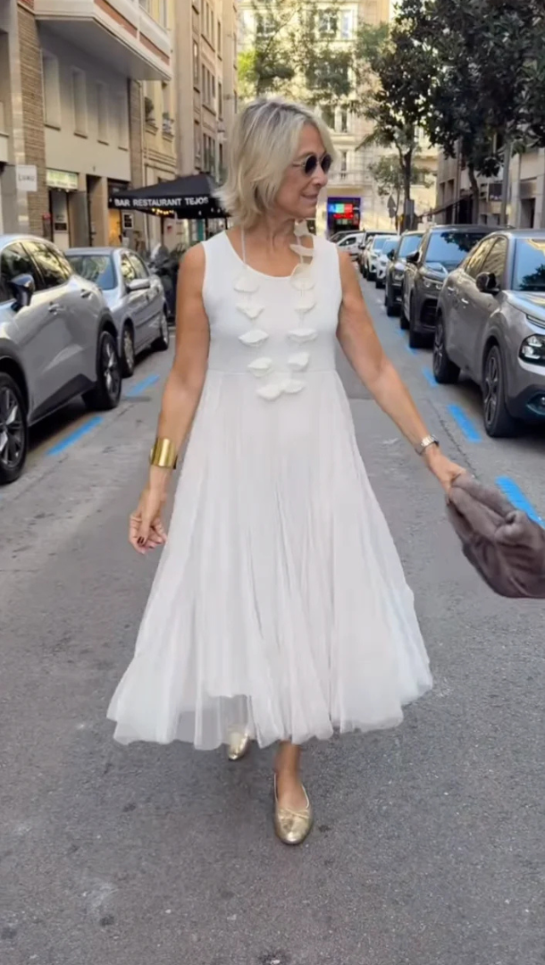 Zara™ | Elegant Tulle Sweater Dress