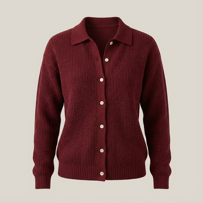 Maeve | Classic Collar Cardigan