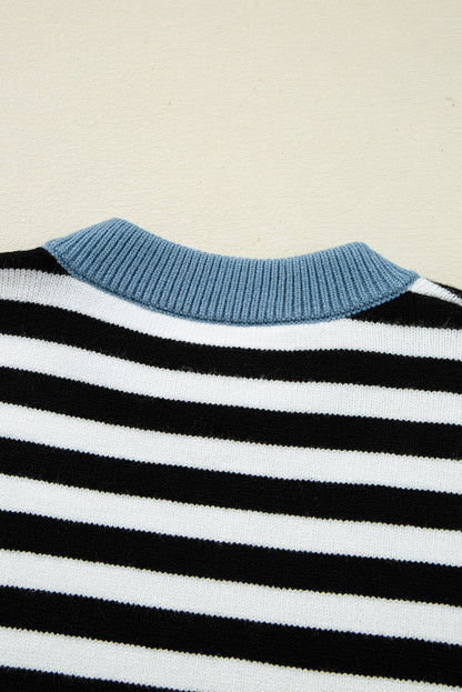 Ridge™ – Blocked Stripe Knit Sweater