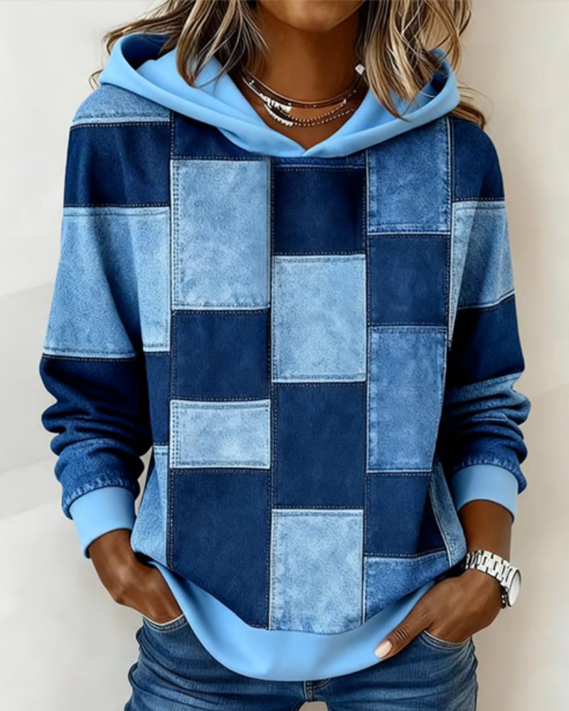 Avery™ | Checkered Hoodie