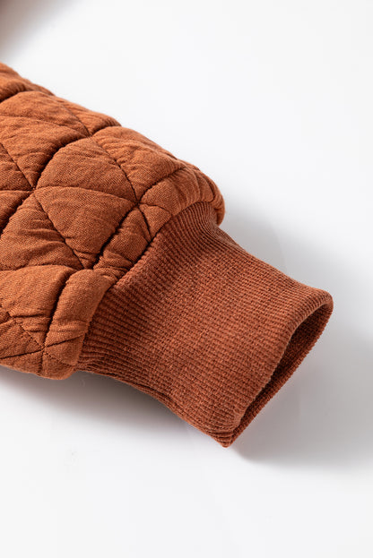 Sienna™ quilted half-zip sweatshirt
