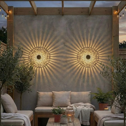 Ljusblomma™ Solcellslykta