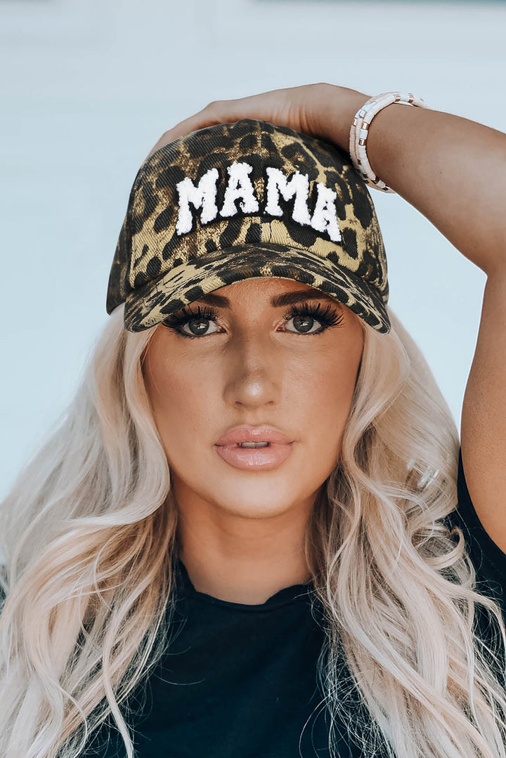 Mama Cap leopardmönster