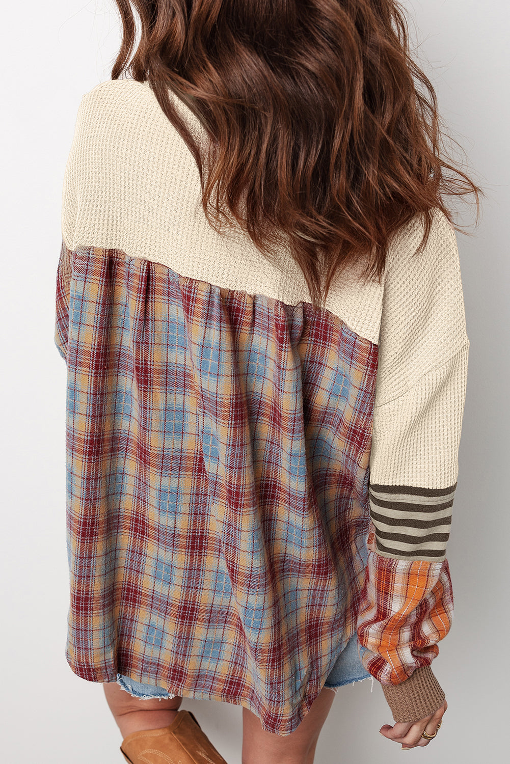 Harper™ – Patchwork Waffle Pullover