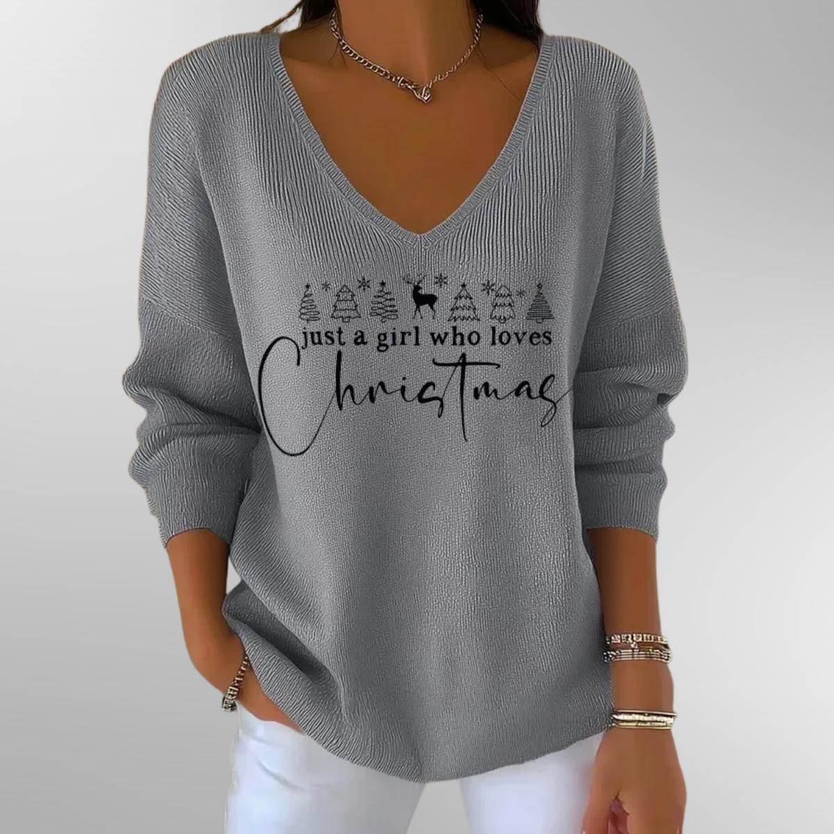 Janine™ | Christmas Sweatshirt