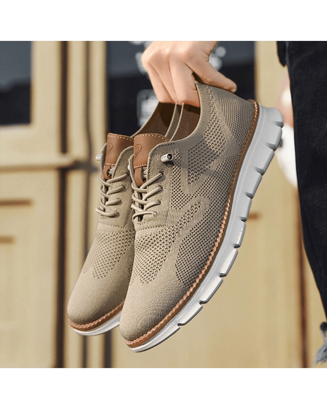 Lorenzo™ | Lätta sneakers i andningsbart mesh