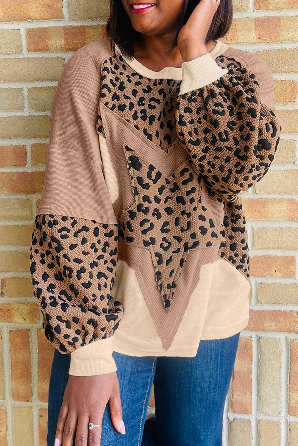 Arden™ | Star detail sweatshirt