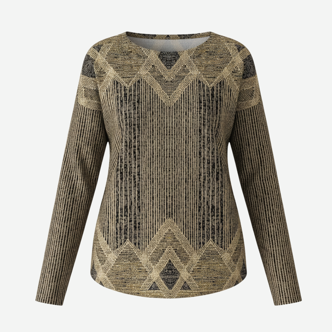 Tayah™ | Vintage Striped Sweatshirt
