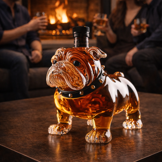 Bottiglia di design - Edizione Bulldog