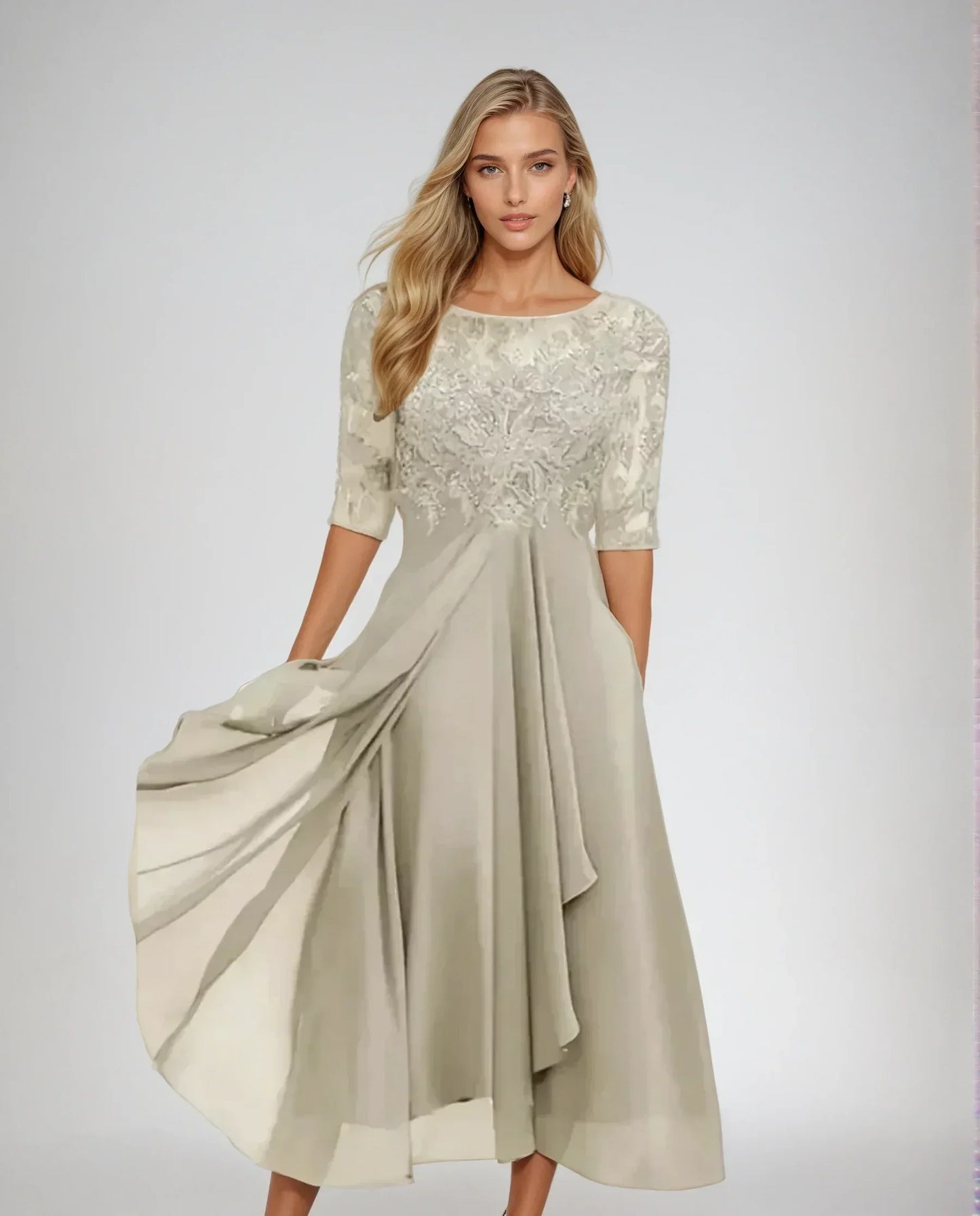Margherita | Elegante abito in pizzo