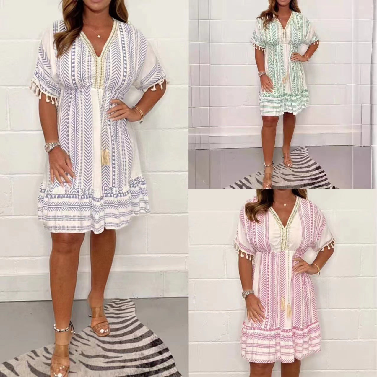 Gail | Vintage Bohemian Dress
