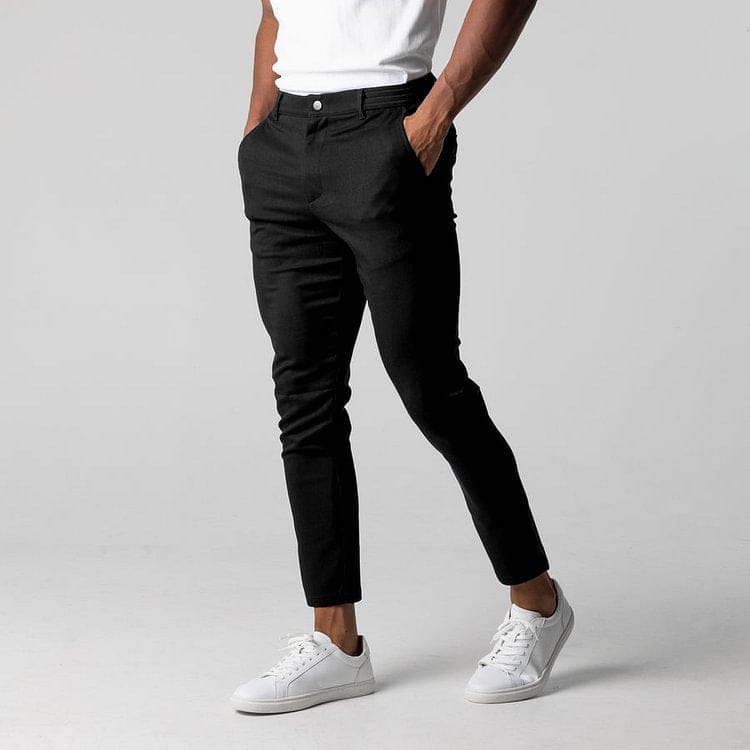André Ferran Pantaloni Chino Atletici Stretch 4 Vie