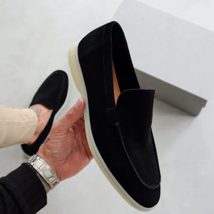 Givalli™ | Eleganta loafers i mocka