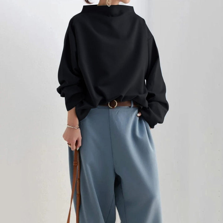 Gabriella™ | Chic tröja med hög krage