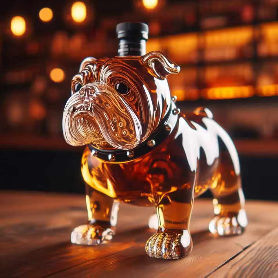 Bottiglia di design - Edizione Bulldog