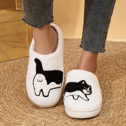 Fluffy Animal Slippers