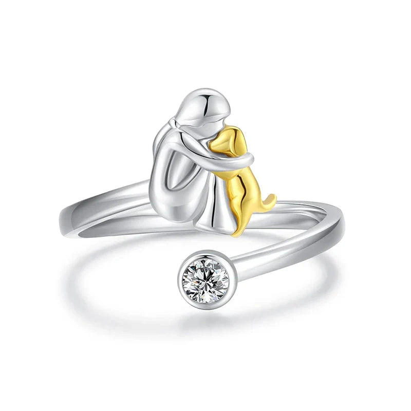 Zaluva™ | Ring med hundikon