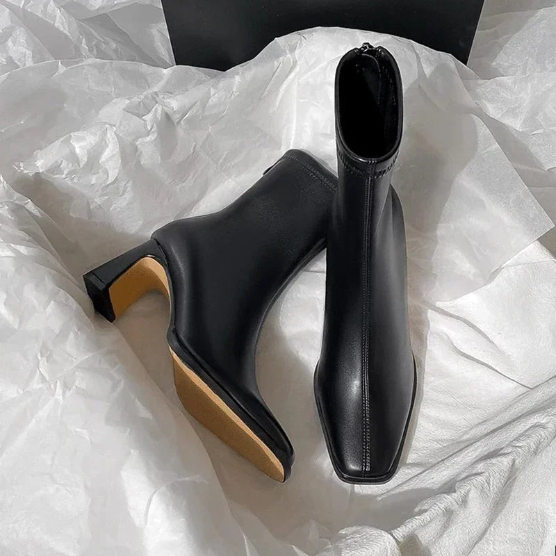 Amarisse™ | Premium ankelboots med klack