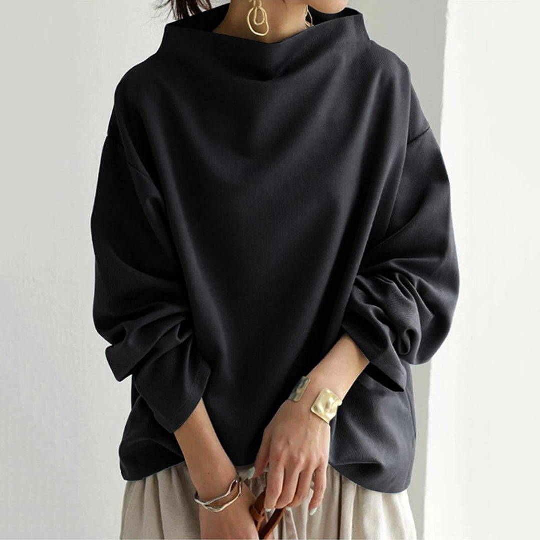 Gabriella™ | Chic tröja med hög krage