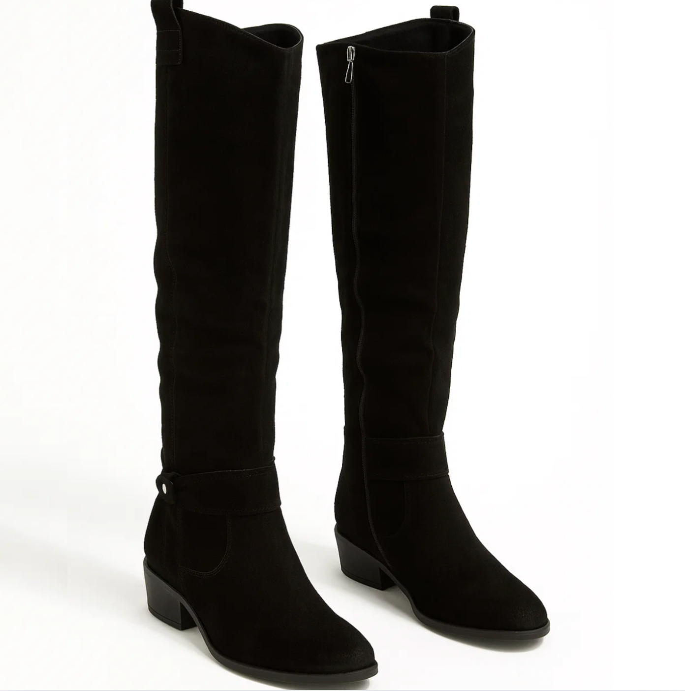 Elara™ | Suede knee-high boots