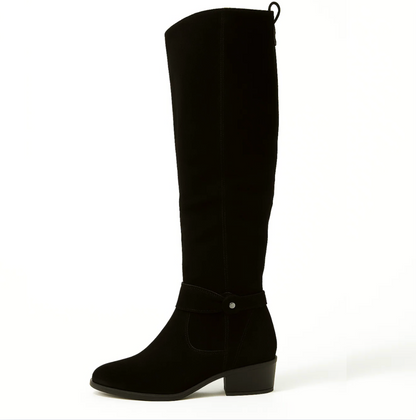 Elara™ | Suede knee-high boots