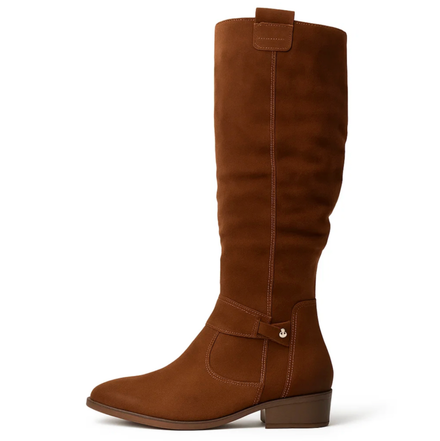 Elara™ | Suede knee-high boots
