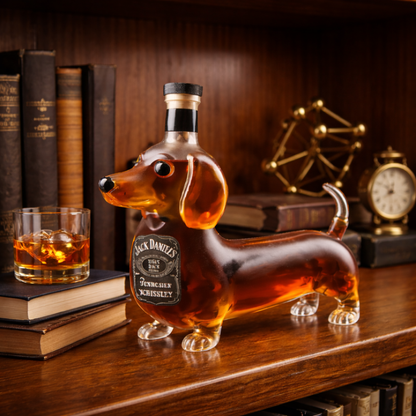 Bottiglia di design - Edizione Dachshund