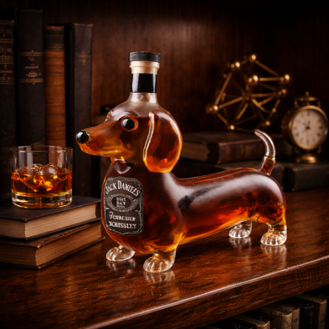 Bottiglia di design - Edizione Dachshund