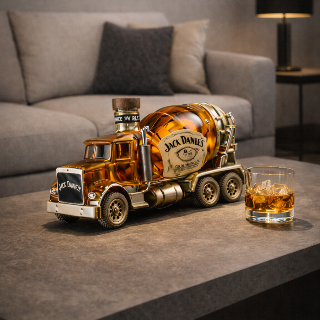 Bottiglia di design - Edizione camion