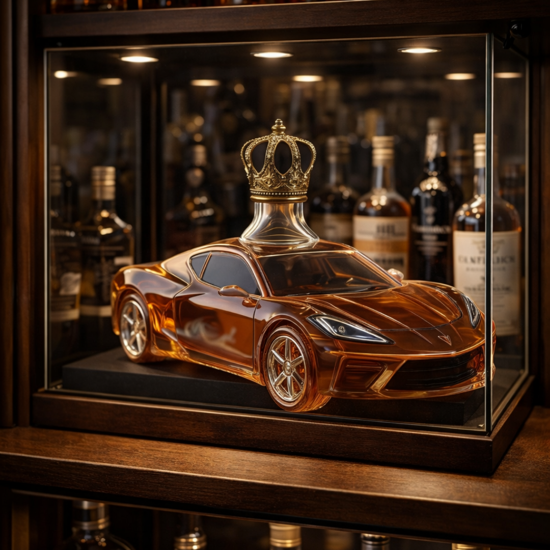 Bottiglia di design - Edizione Corvette
