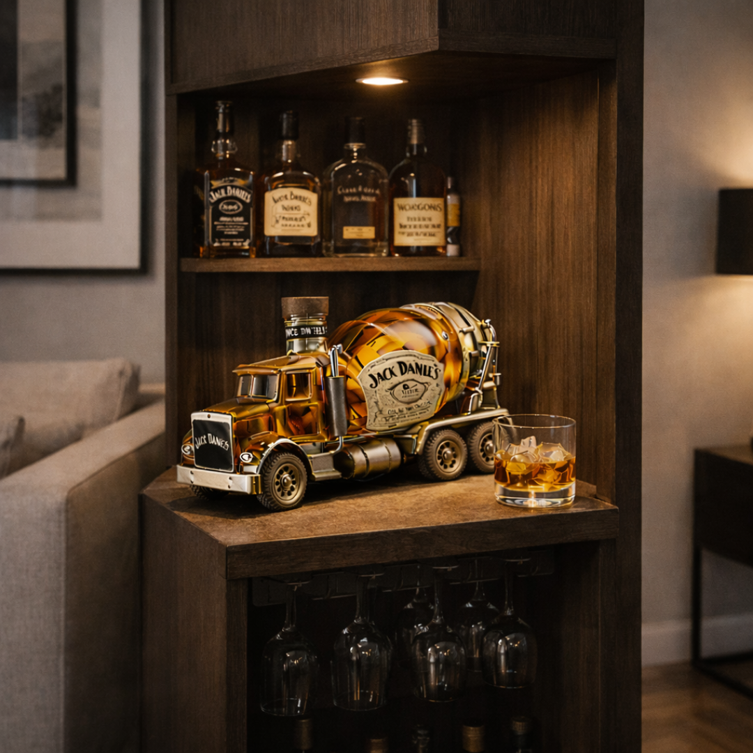 Bottiglia di design - Edizione camion