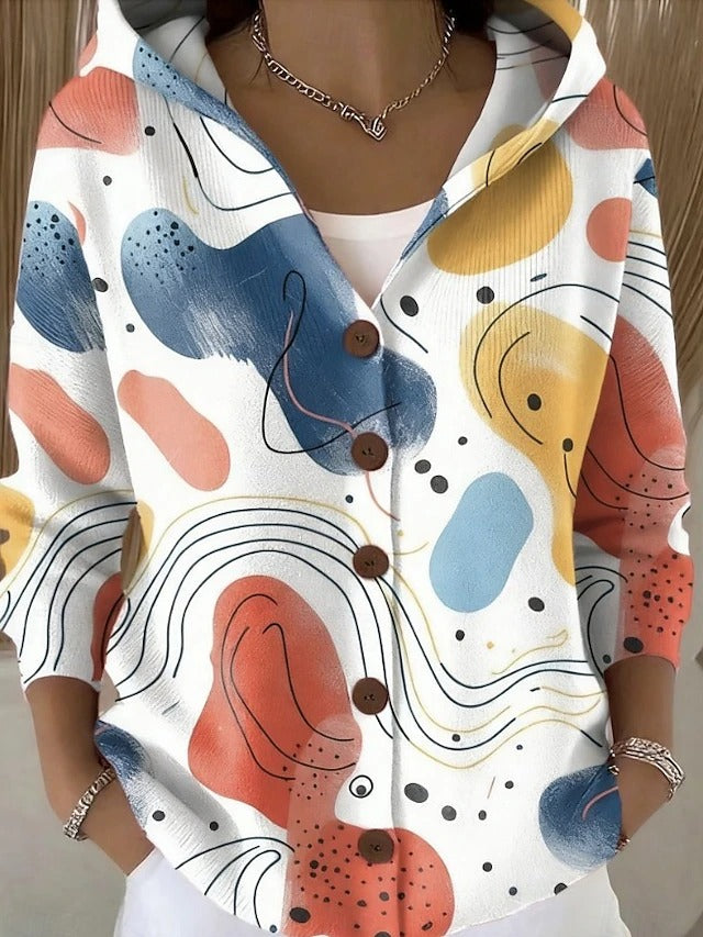 Cassidy™ | Artistic Warm Long Cardigan