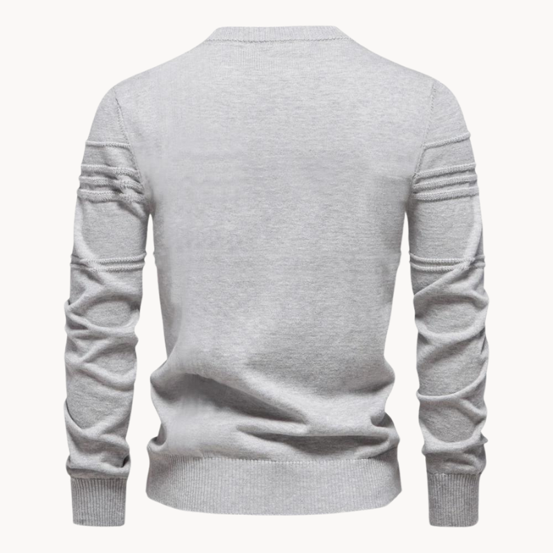 Leo™ | Sweater with Check Design