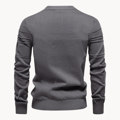 Leo™ | Sweater with Check Design